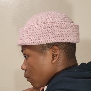 Wool E Blend Handmade OverSized Roll Up Beanie One Size